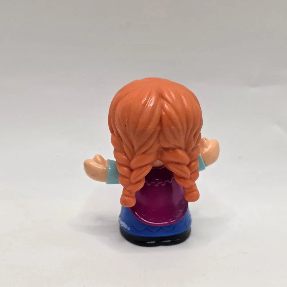 Fisher-Price Little People Anna Disney Frozen Princess Figure Braided Hair Toy